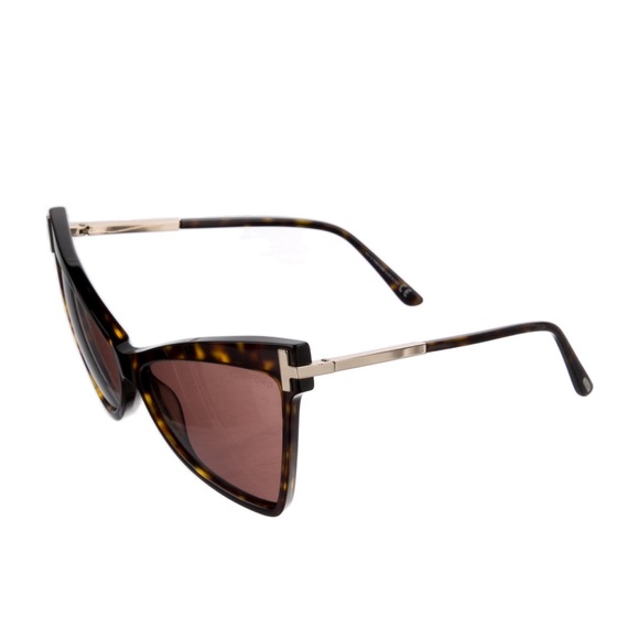 Tom Ford.
Tallulah Cat Eye Sunglasses. Brown. - Picture 3 of 10
